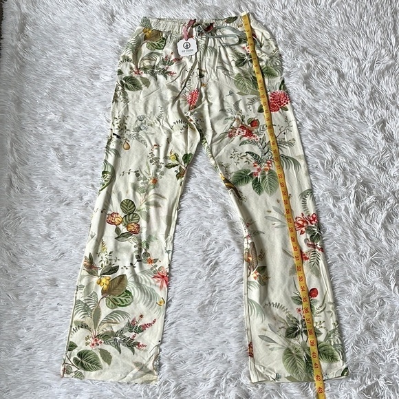 New Pip Studio Women’s Babbet Floris Off white long trousers size Large - Picture 9 of 13